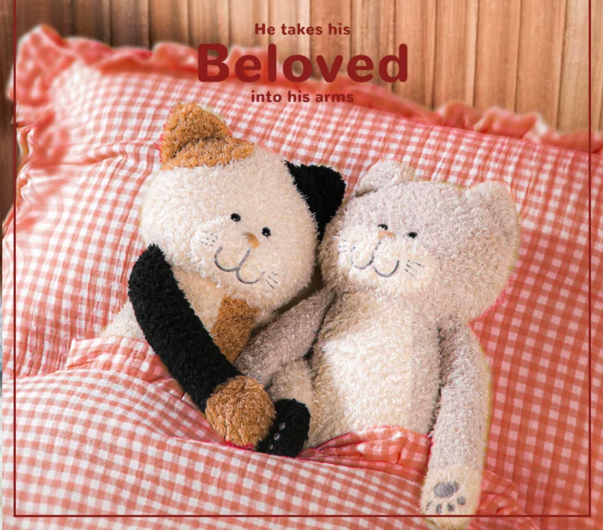 Cuddling Cat Soft Toy