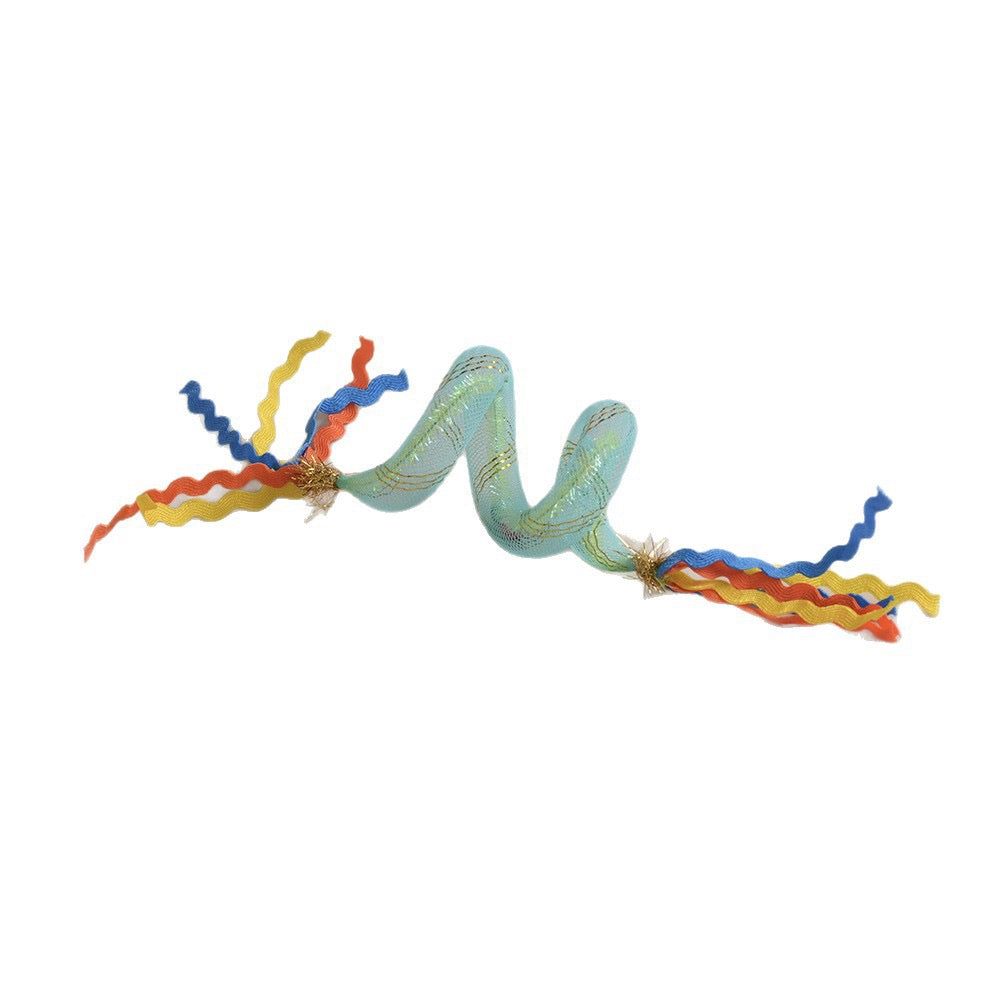 Ribbon Spring Cat Toy