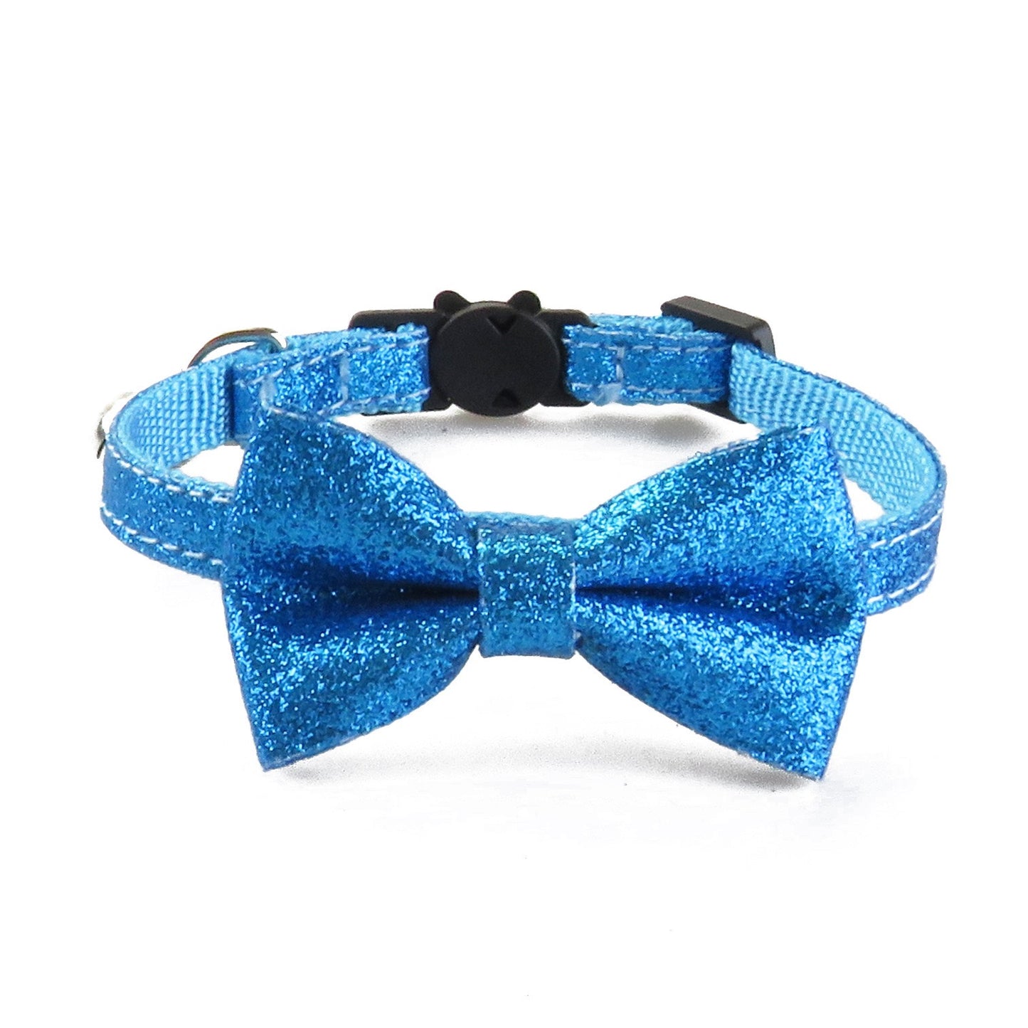 Vintage Glitter Cat Bow Tie