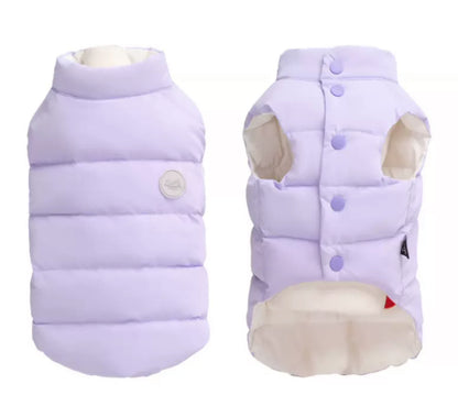 3 Colours Reversible Winter Water Resistant Puffer Jacket Coat