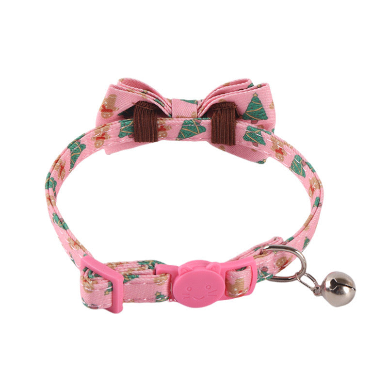 Cat Bow Tie Bandana Xmas Themed