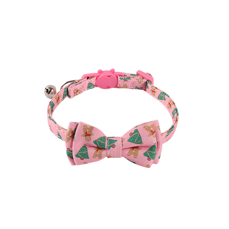 Cat Bow Tie Bandana Xmas Themed