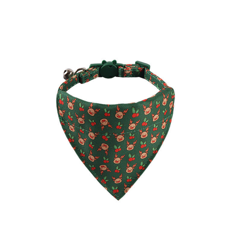 Cat Bow Tie Bandana Xmas Themed