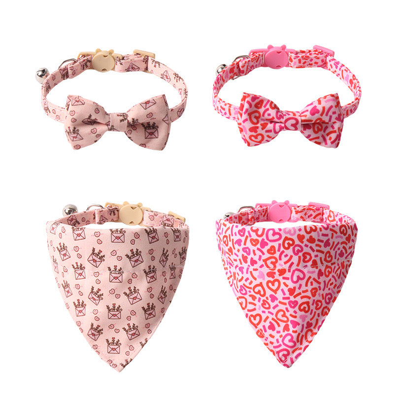 Cat Bow Tie  Valentine's Day t Themed