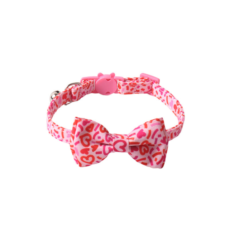 Cat Bow Tie Valentine's Day t Themed