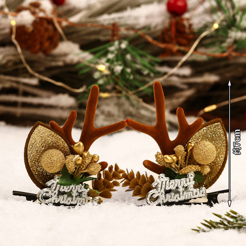Reindeer Hair Clip