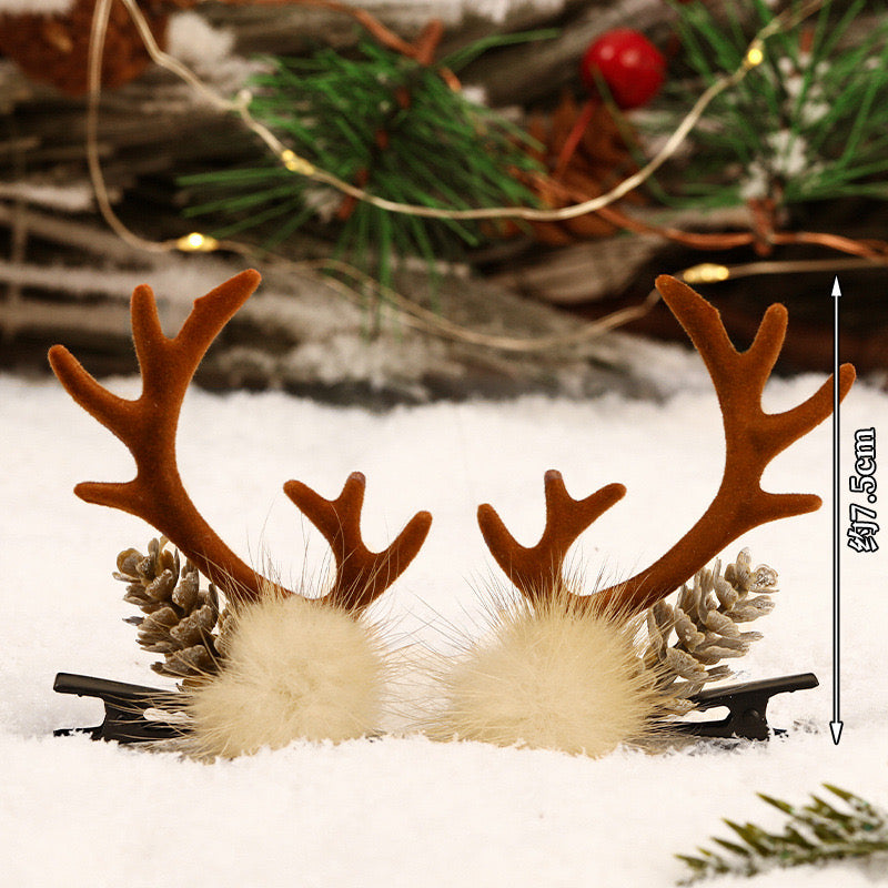 Reindeer Hair Clip