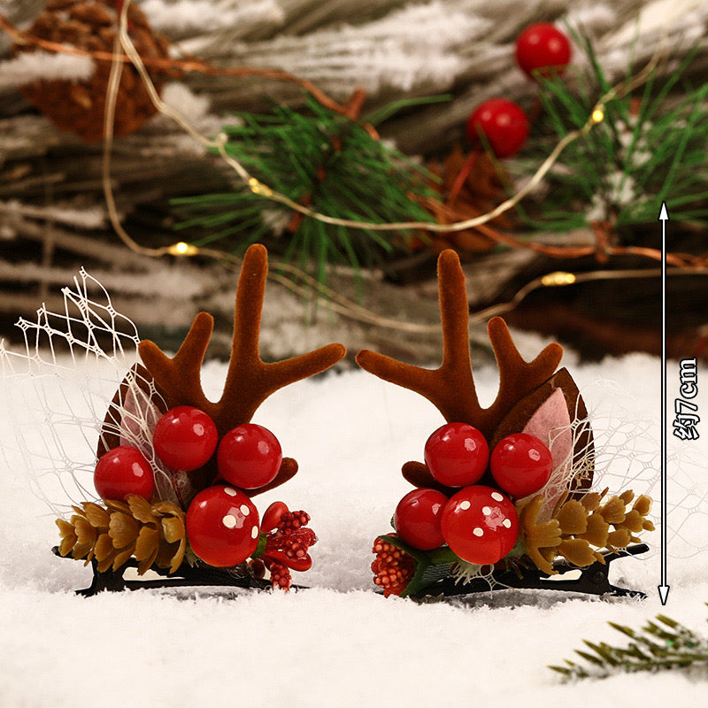 Reindeer Hair Clip