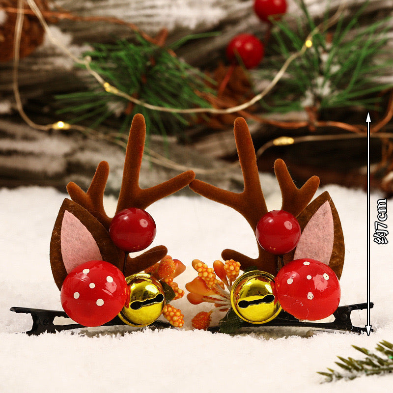 Reindeer Hair Clip