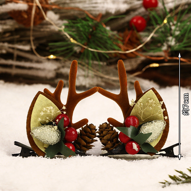 Reindeer Hair Clip