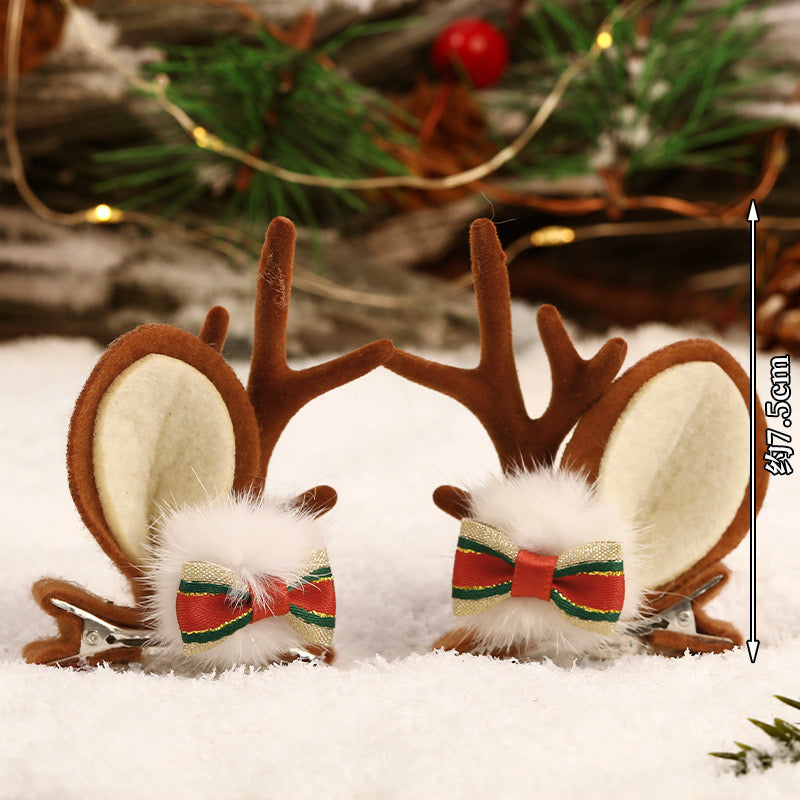 Reindeer Hair Clip