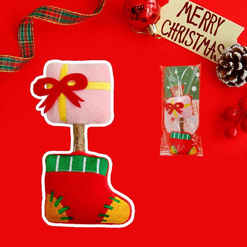 Silvervine Dental Stick Cat Toy Xmas