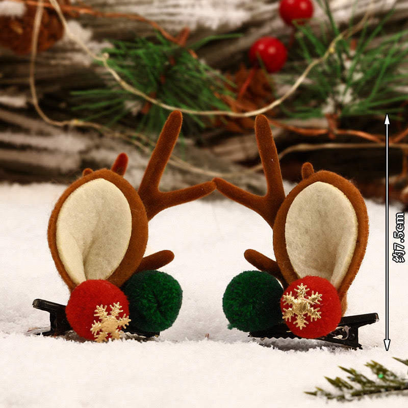 Reindeer Hair Clip