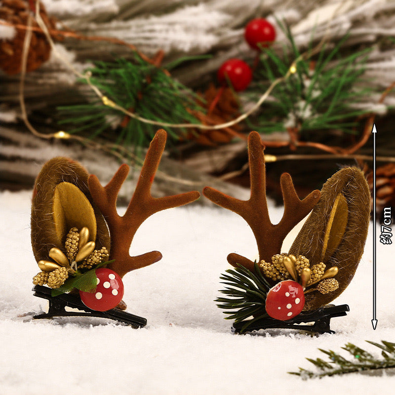 Reindeer Hair Clip