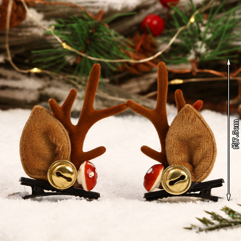 Reindeer Hair Clip