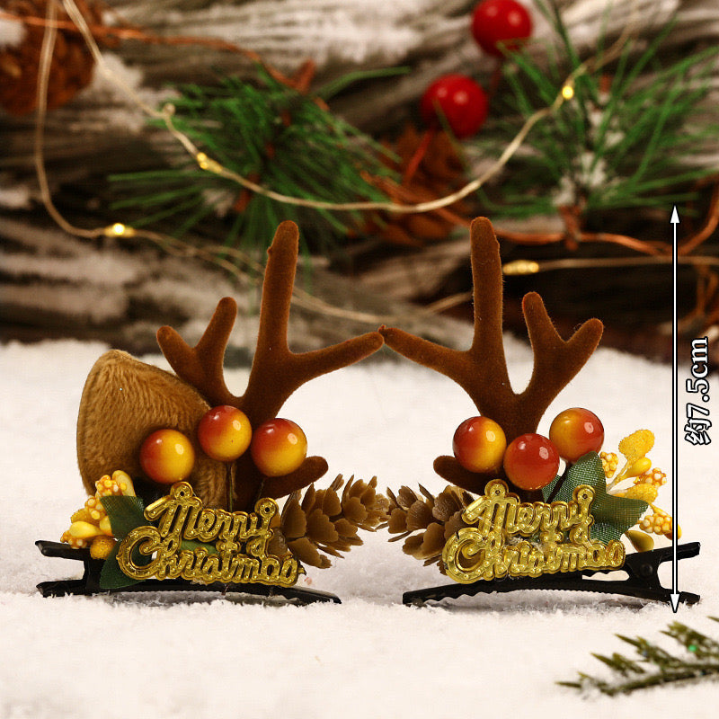 Reindeer Hair Clip