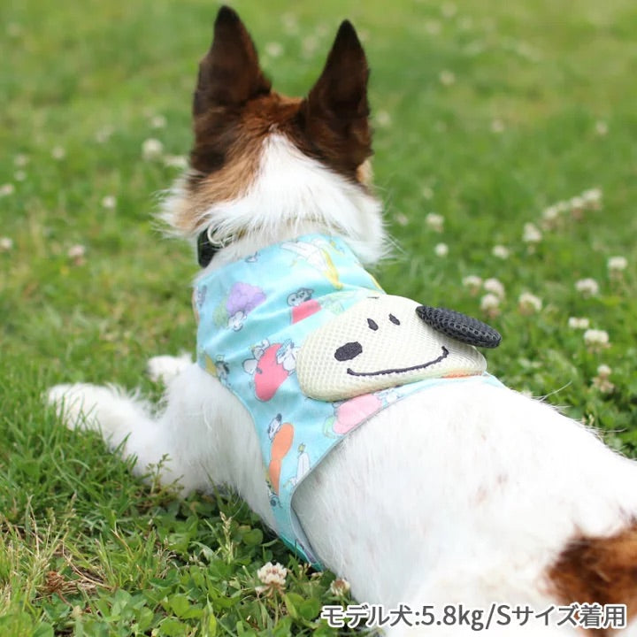 cool vest, Snoopy, ice pack, cool to the touch, pocket cool, refreshing, for walks