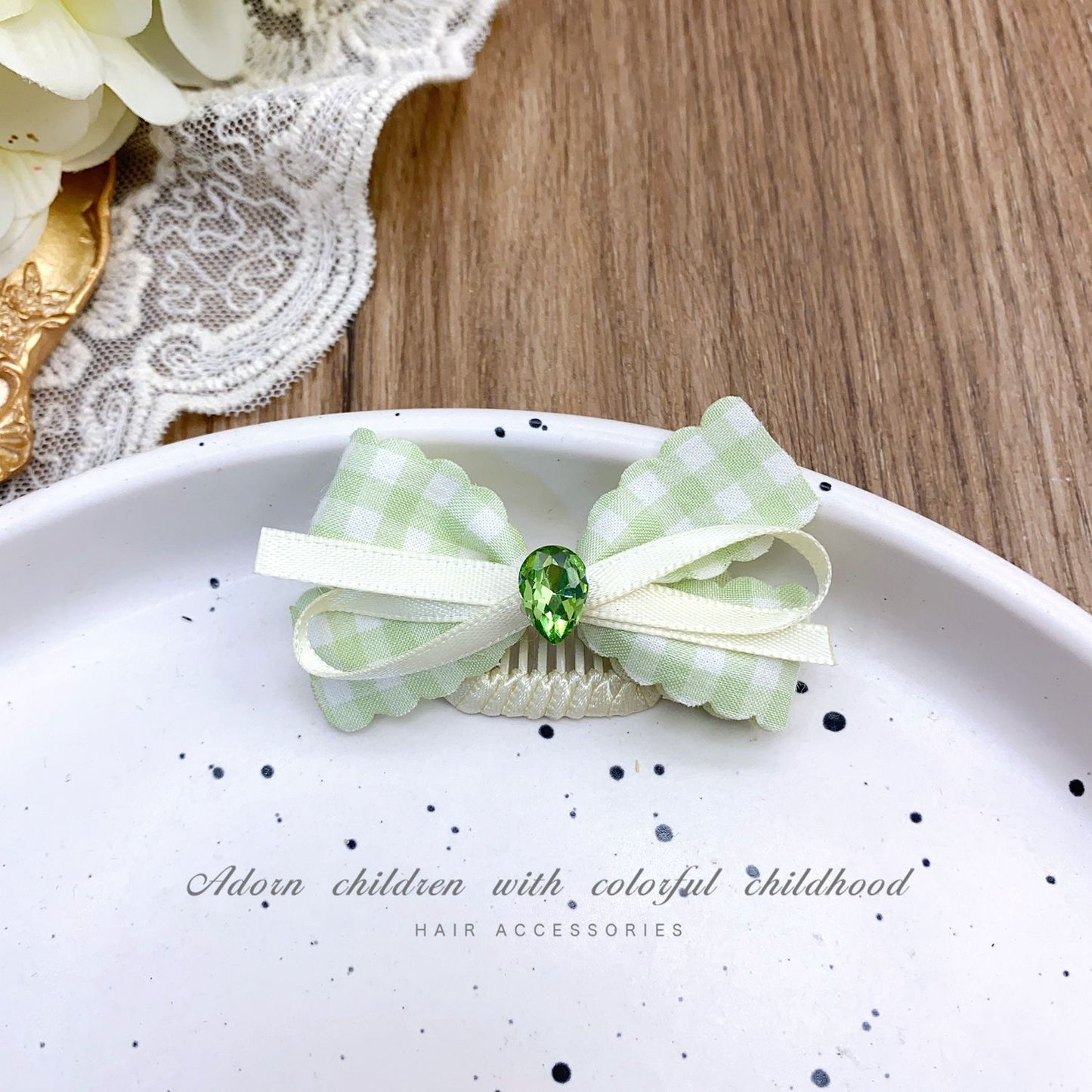 2.3cm Hair Clip -Large Bows