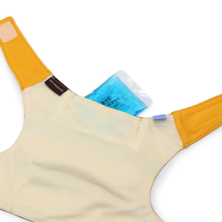 cool vest, Bee, ice pack, cool to the touch, pocket cool, refreshing, for walks