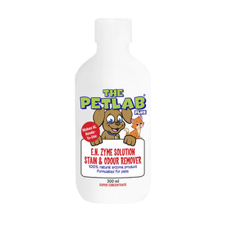 PetLab PLUS™ 300ml Urine Stain & Odour Remover Super Concentrate (Makes 6L)