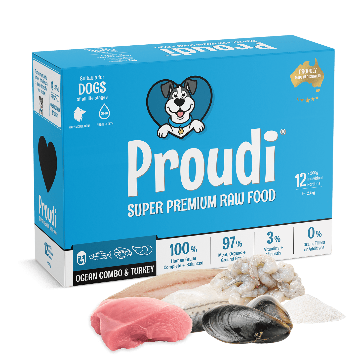 Proudi Dog Ocean Combo & Turkey