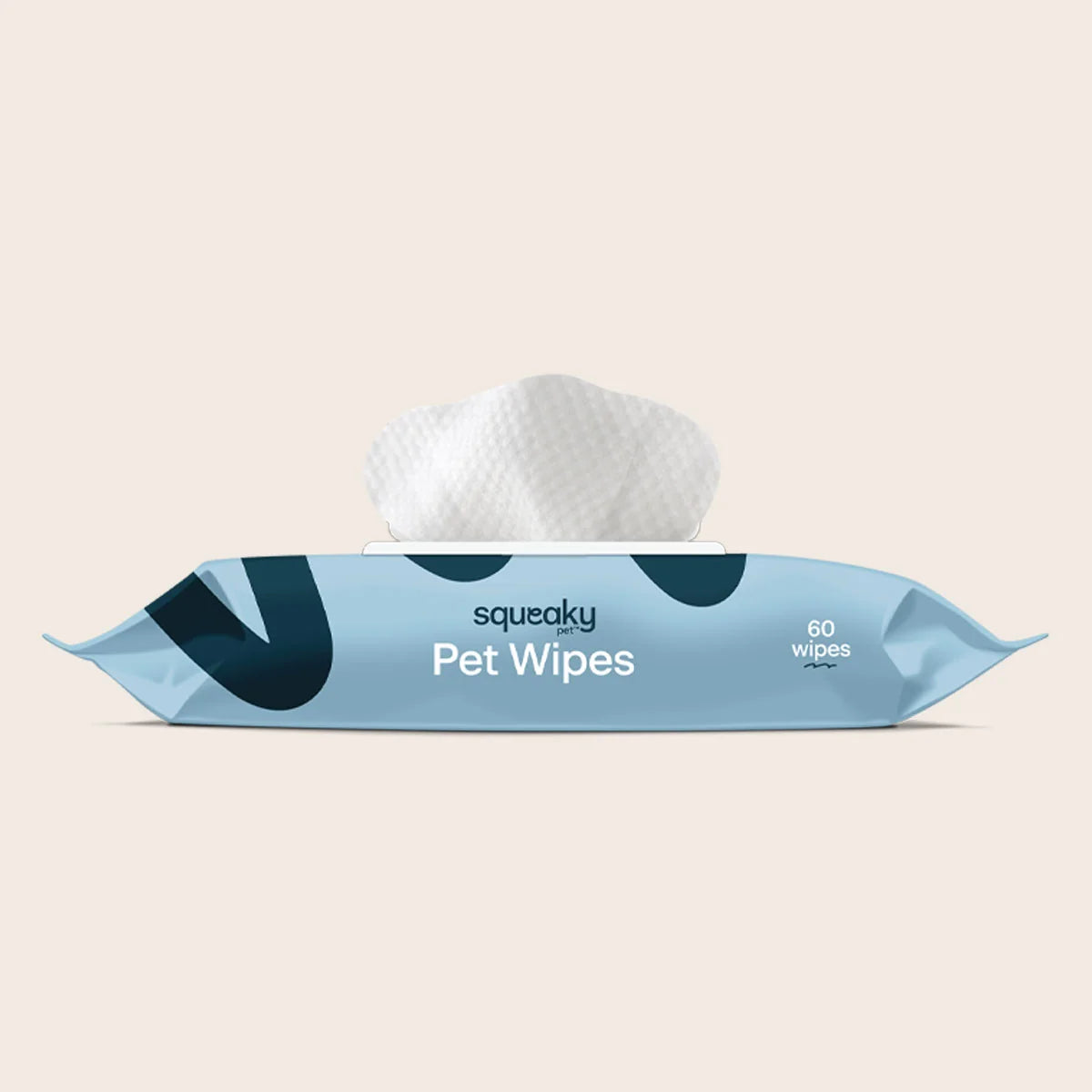 Squeaky Pet Wipe Fresh Scented - 60 Pack