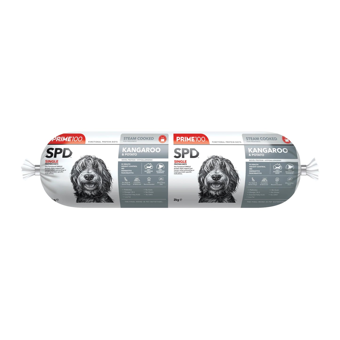 Prime 100 Kangaroo & Potato 2kg