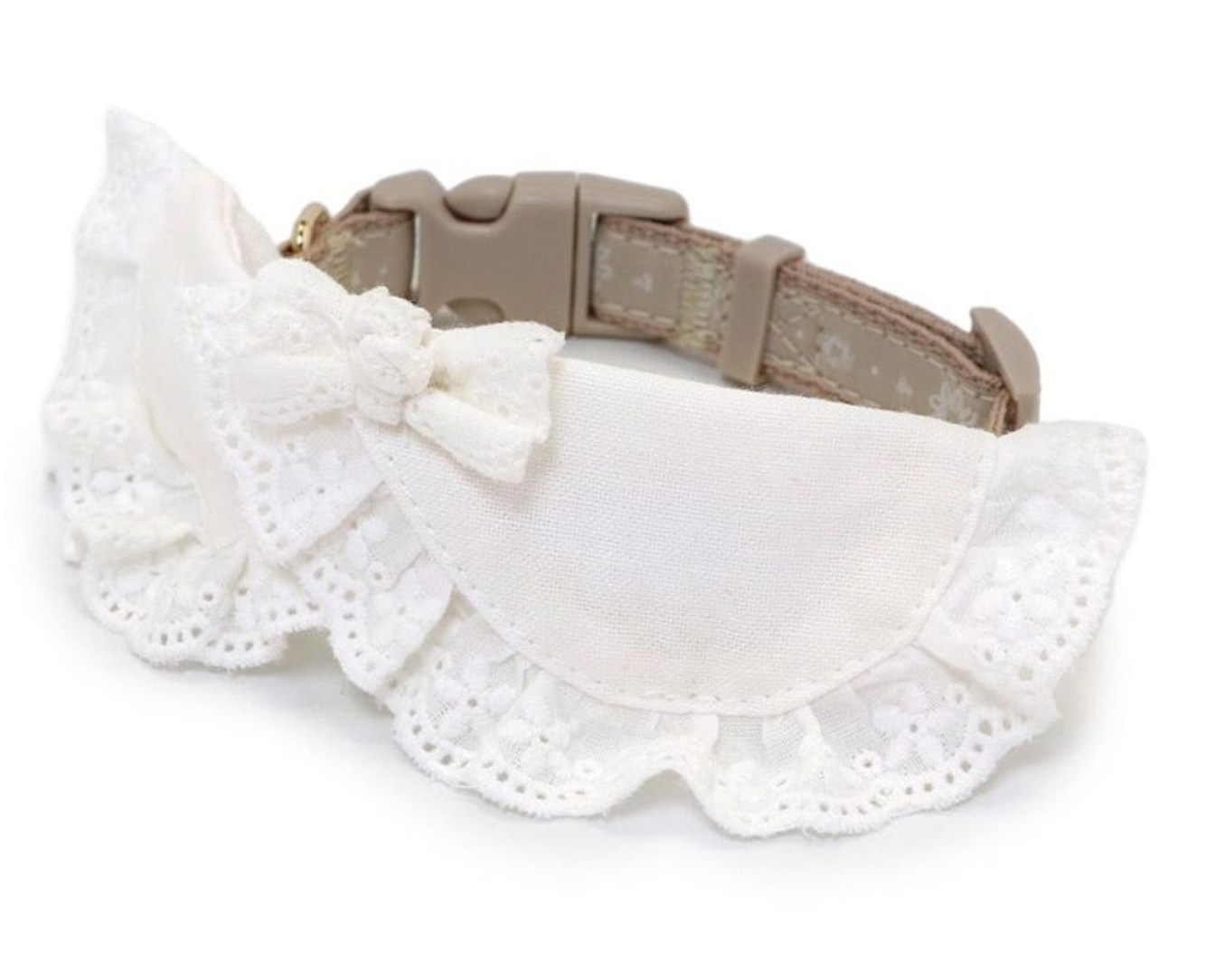 Cotton Lace Collar & Leash