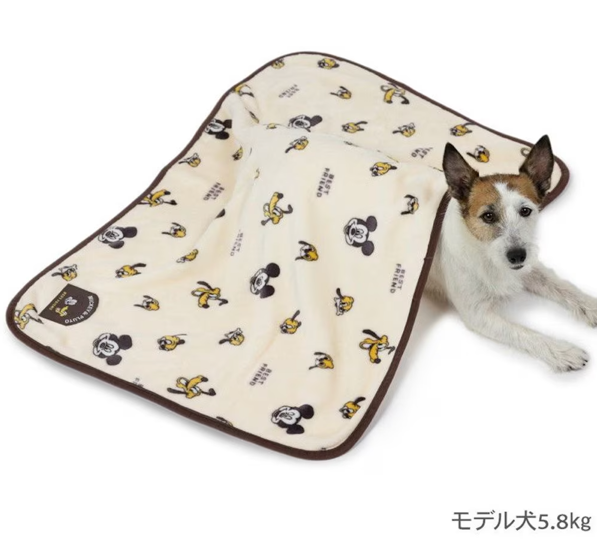 Disney Pluto Mickey Dog Blanket (90 x 60 cm) for Winter | Mickey Soft, Insulated, Warm, Cold Protection, Cold Protection, Stylish, Cute