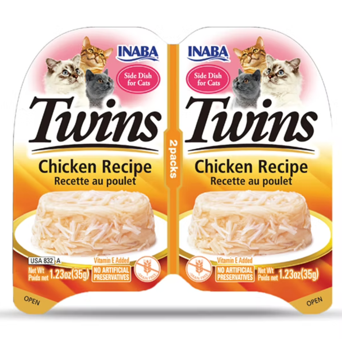 Inaba Churu Twins Chicken 70g (35g x 2 cups)