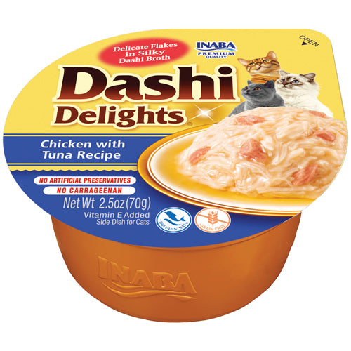 Inaba Dashi Delights Chicken with Tuna 70g