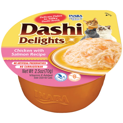 Inaba Dashi Delights Chicken with Salmon 70g