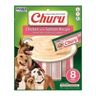 Inaba Churu Puree for Dogs Chicken & Salmon 160g