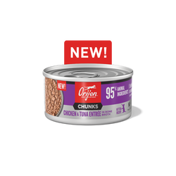 Orijen Chunks & Shreds | Chicken & Tuna for Kittens 85g