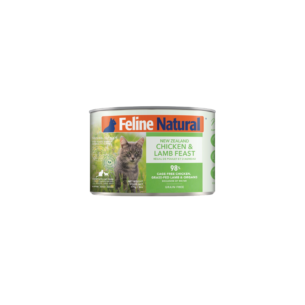 Feline Natural Chicken & Lamb 170g