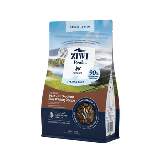 Ziwi Cat Steam & Dried Beef with Southern Blue Whiting 800g