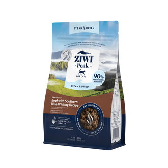 Ziwi Cat Steam & Dried Beef with Southern Blue Whiting