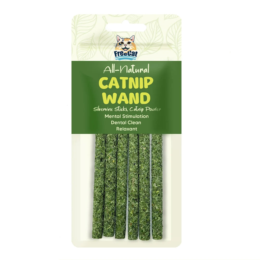Freecat All Natural Catnip Wand 6 pieces
