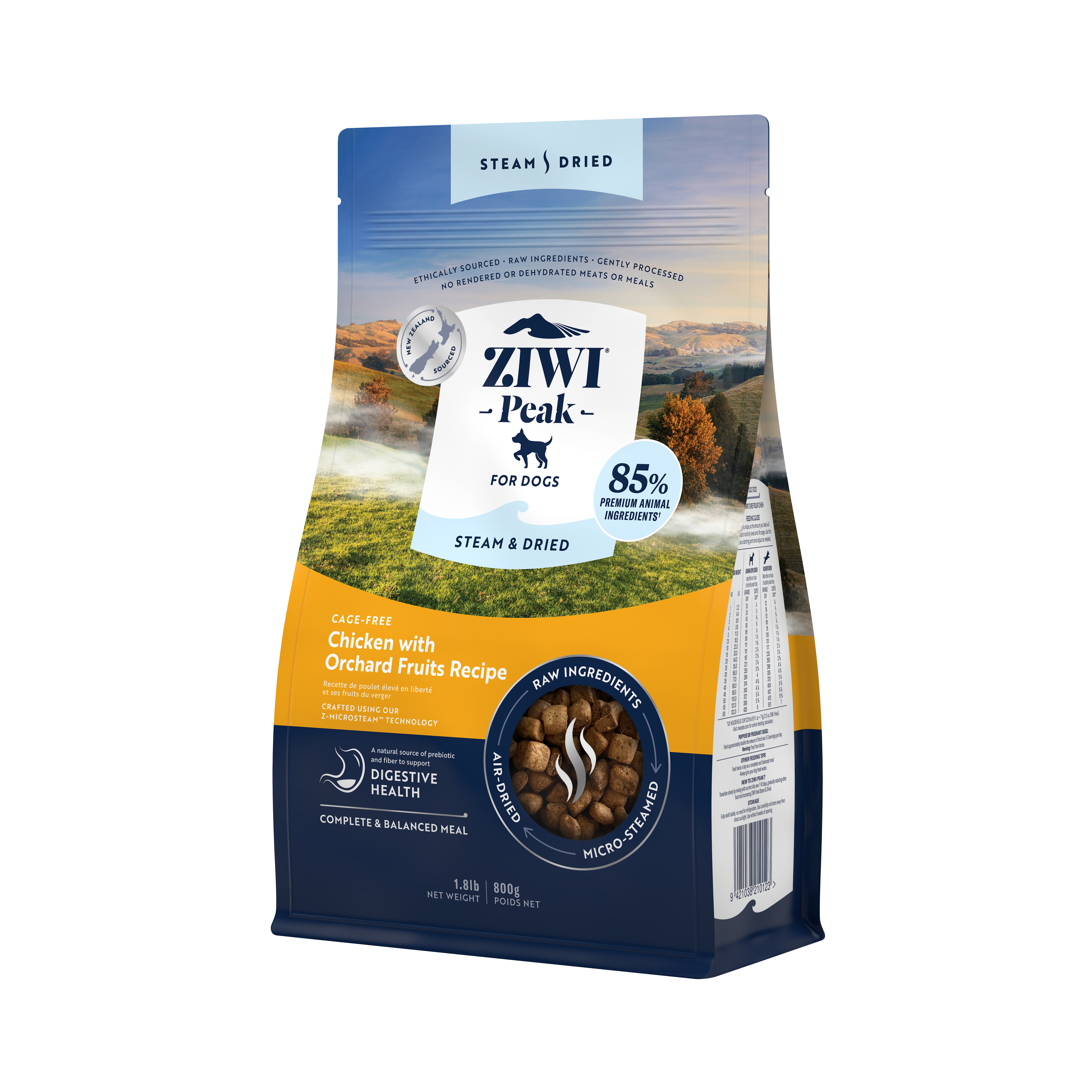 Ziwi Dog Steam & Dried Chicken with Orchard Fruits