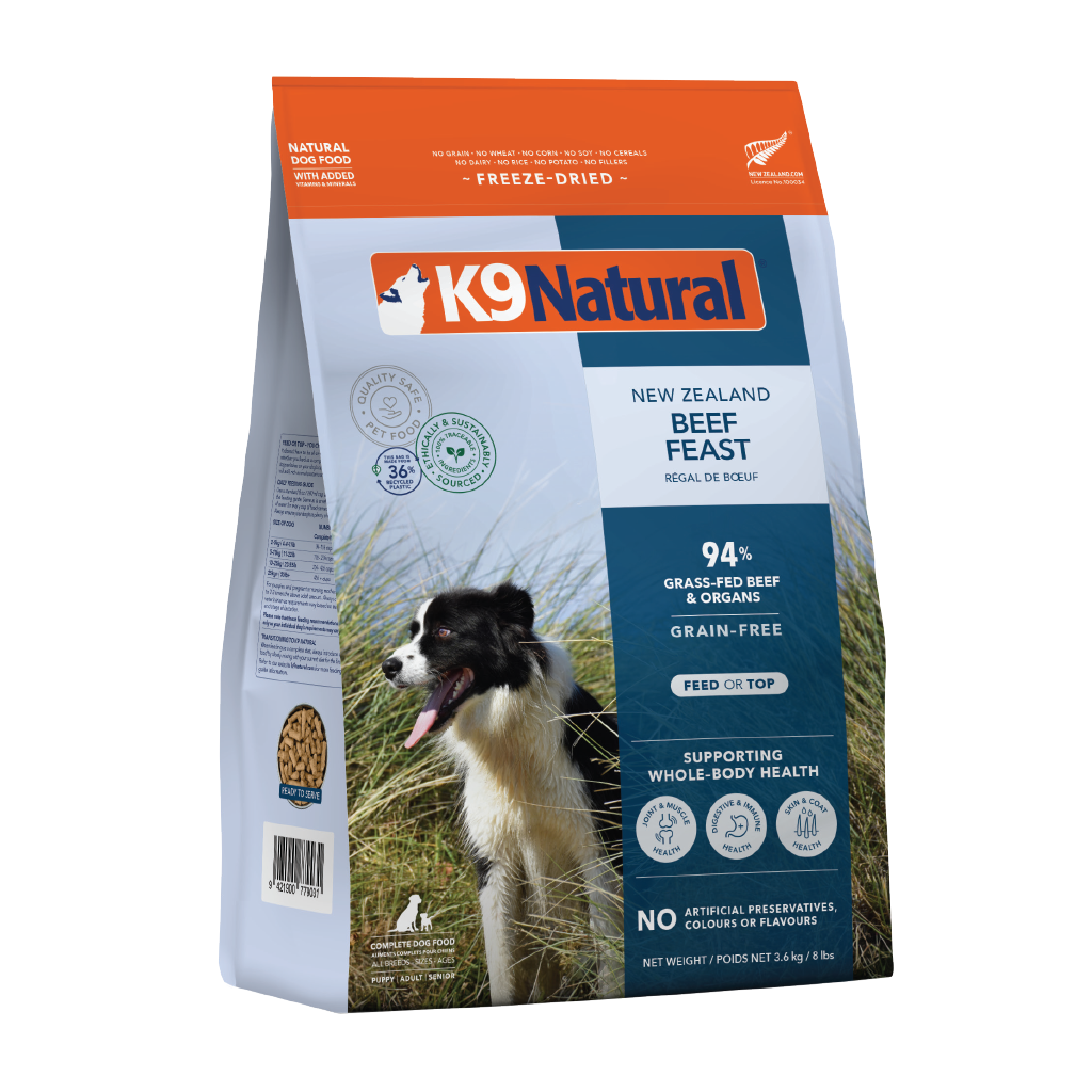 K9 Natural Freeze Dried Beef
