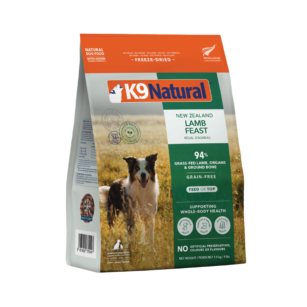 K9 Natural Freeze Dried Lamb
