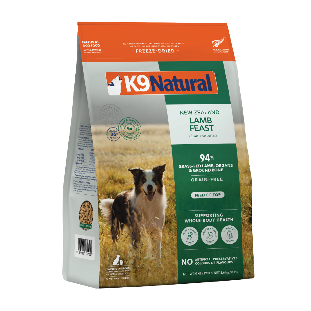 K9 Natural Freeze Dried Lamb