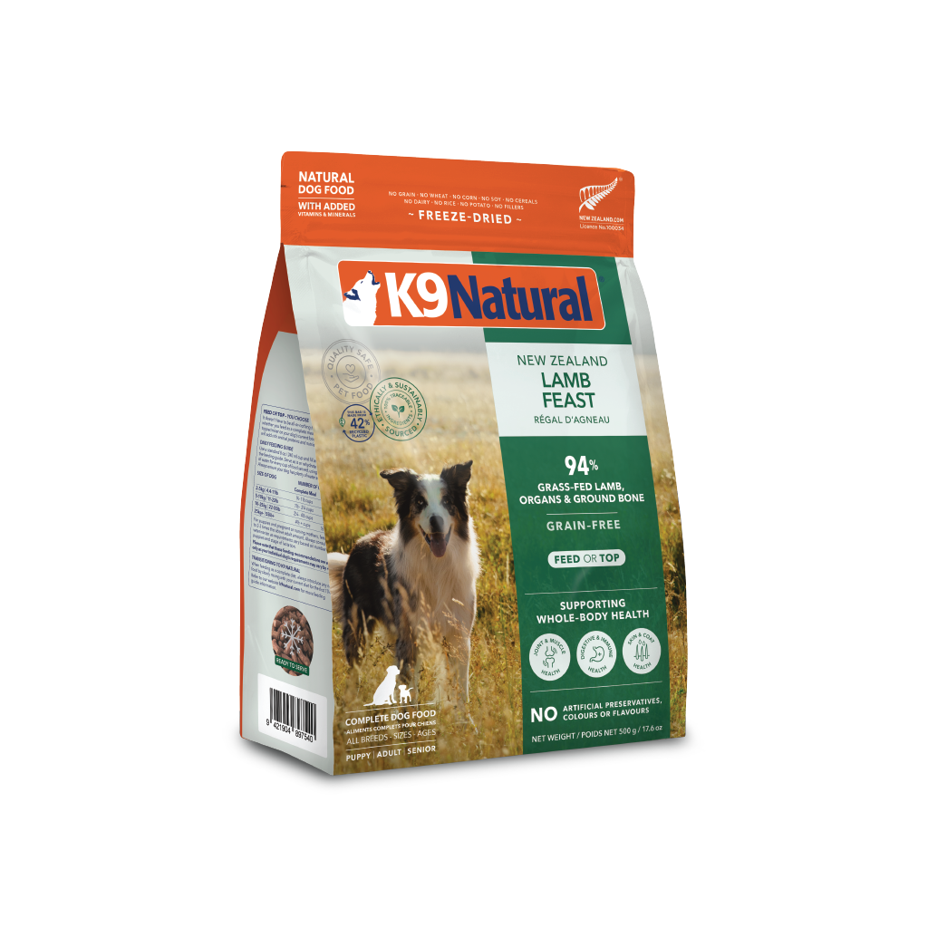 K9 Natural Freeze Dried Lamb