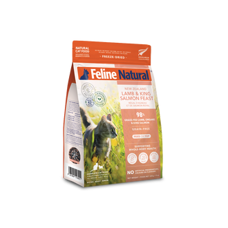 Feline Natural Freeze Dried Lamb & Salmon Feast