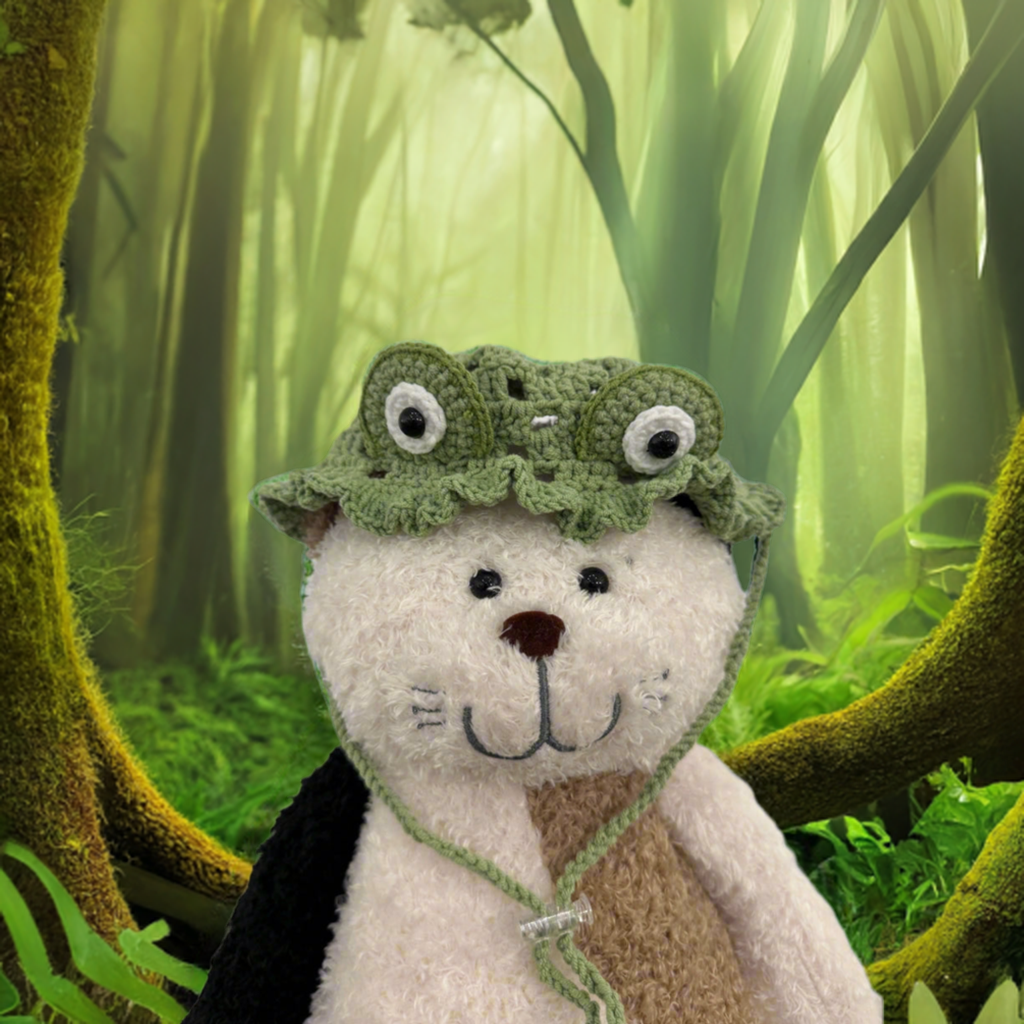 Handmade Frog Hat