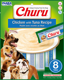 Inaba Churu Puree for Dogs Chicken & Tuna 160g