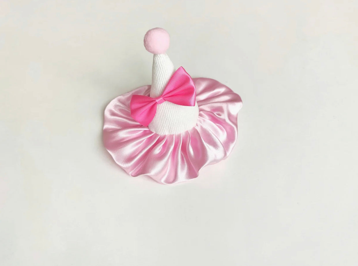 Silk Ruffles Birthday Bib