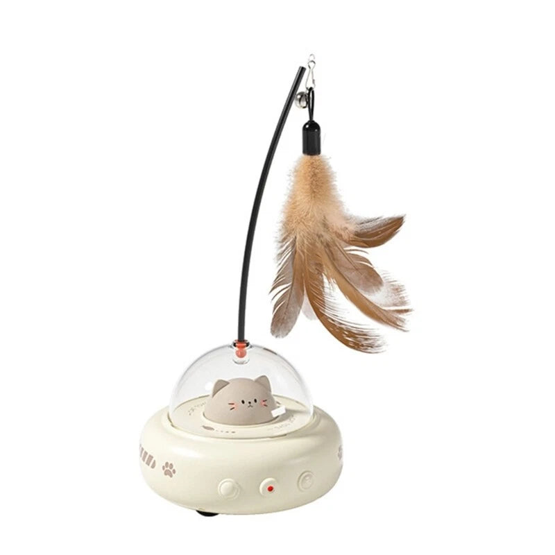 USB Laser Fun Teasing Cats Toy Automatic Indoor Playing Pet Toy
