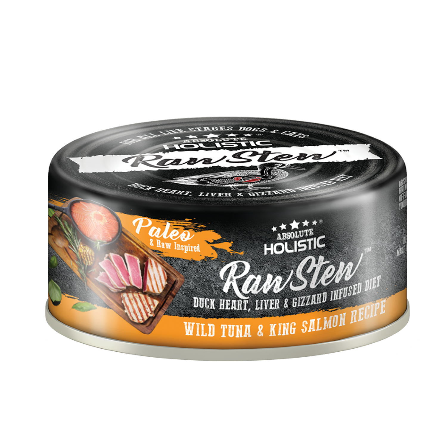 Raw Stew Tuna & Salmon 80g