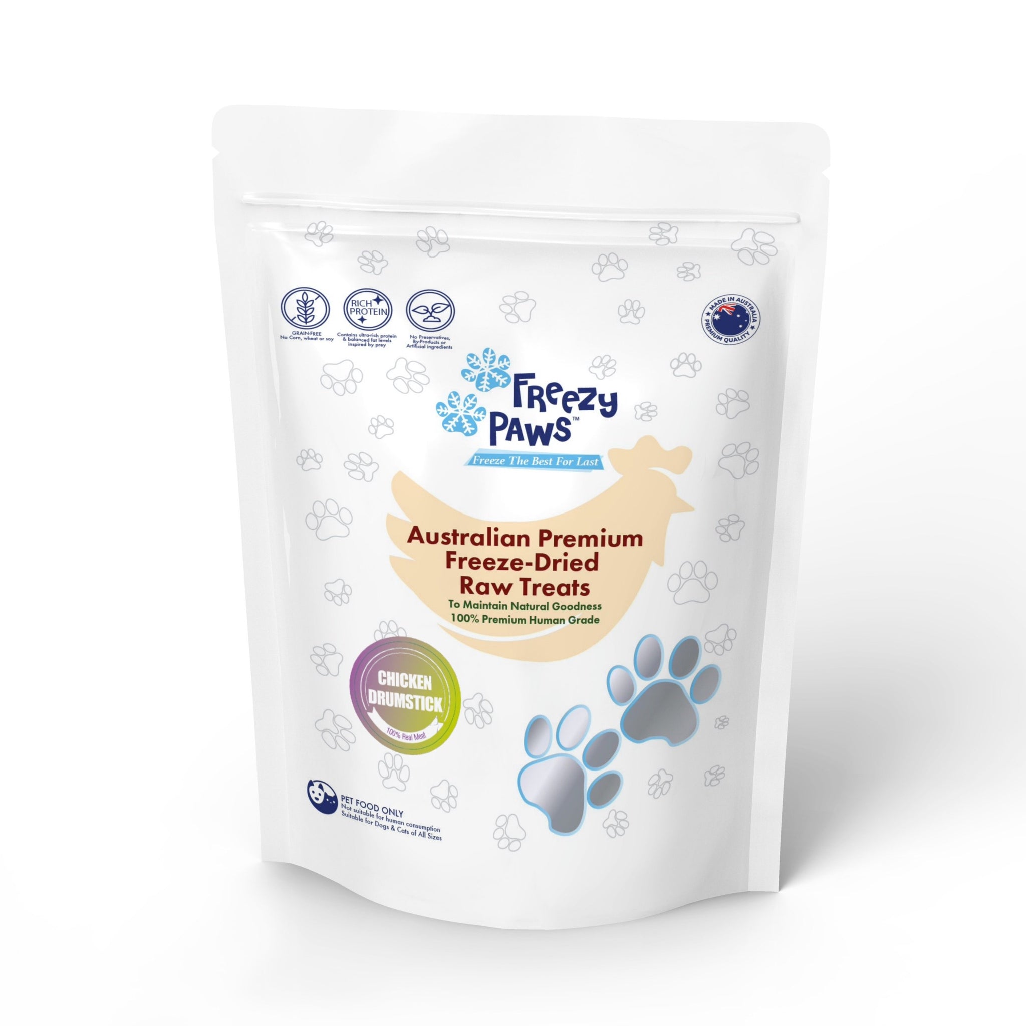 Freezy Paws Chicken Drumsticks 100g